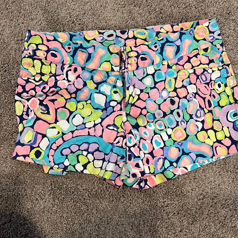 Lilly Pulitzer multi-color short shorts